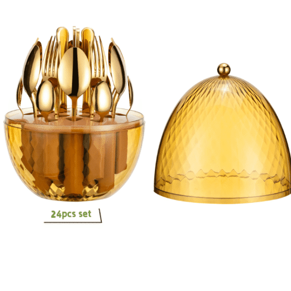 • طقم ملاعق البيضة