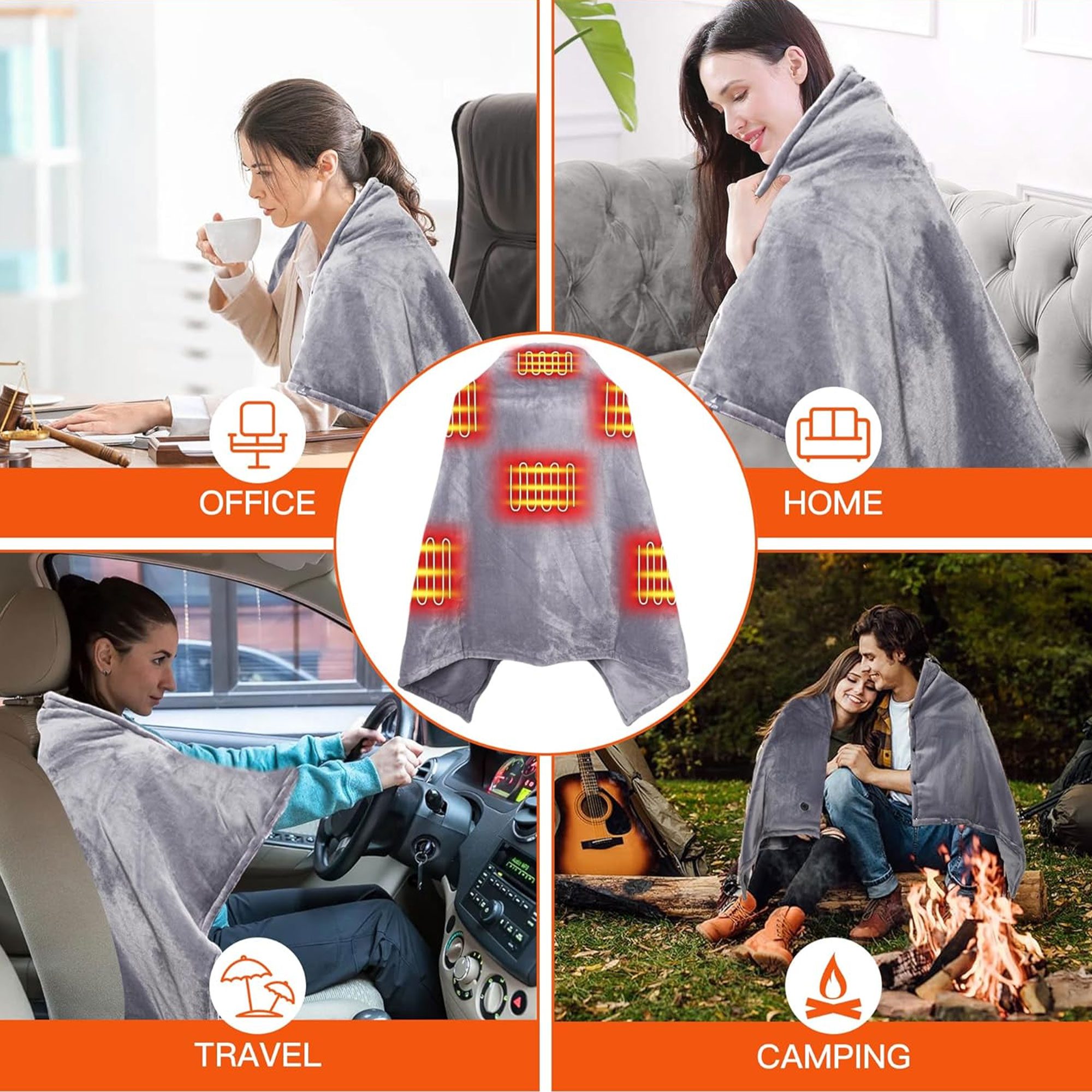 • بطانية حرارية كهربائية الصورة 4