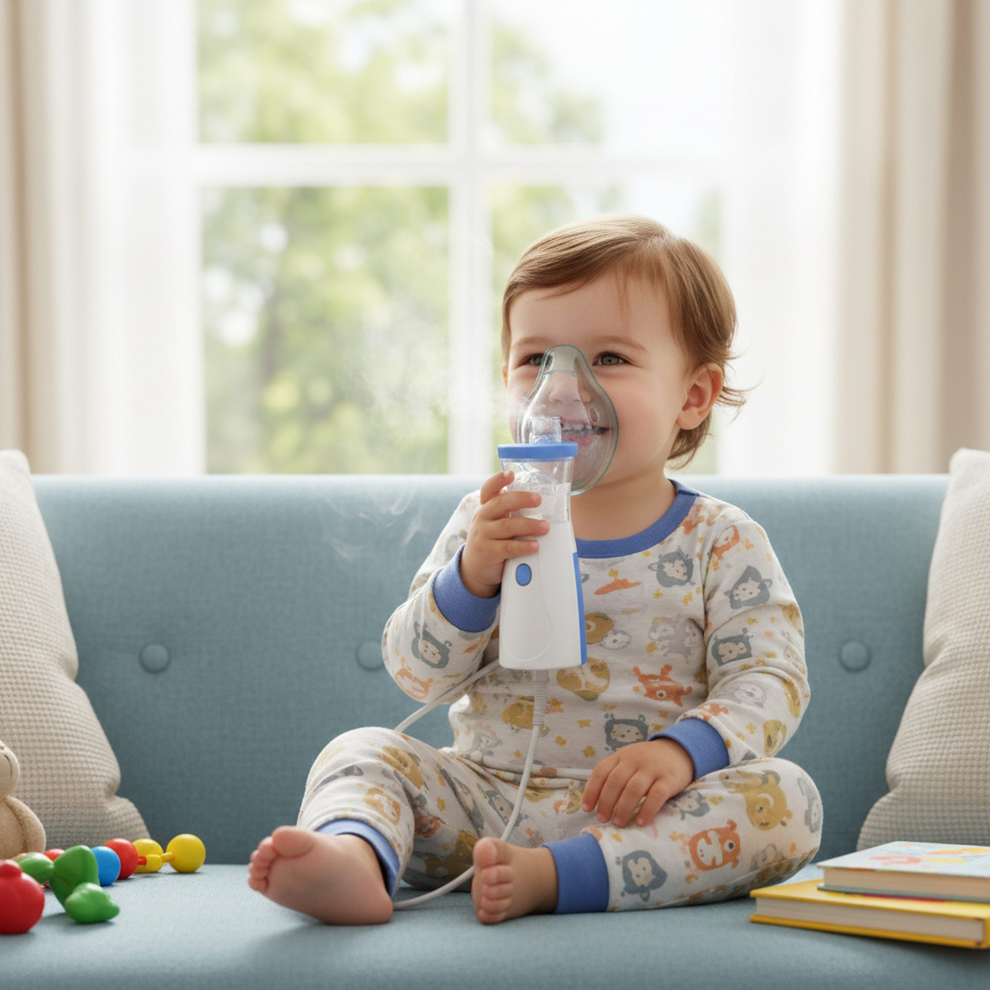 جهاز استنشاق كهربائي محمول الصورة 3