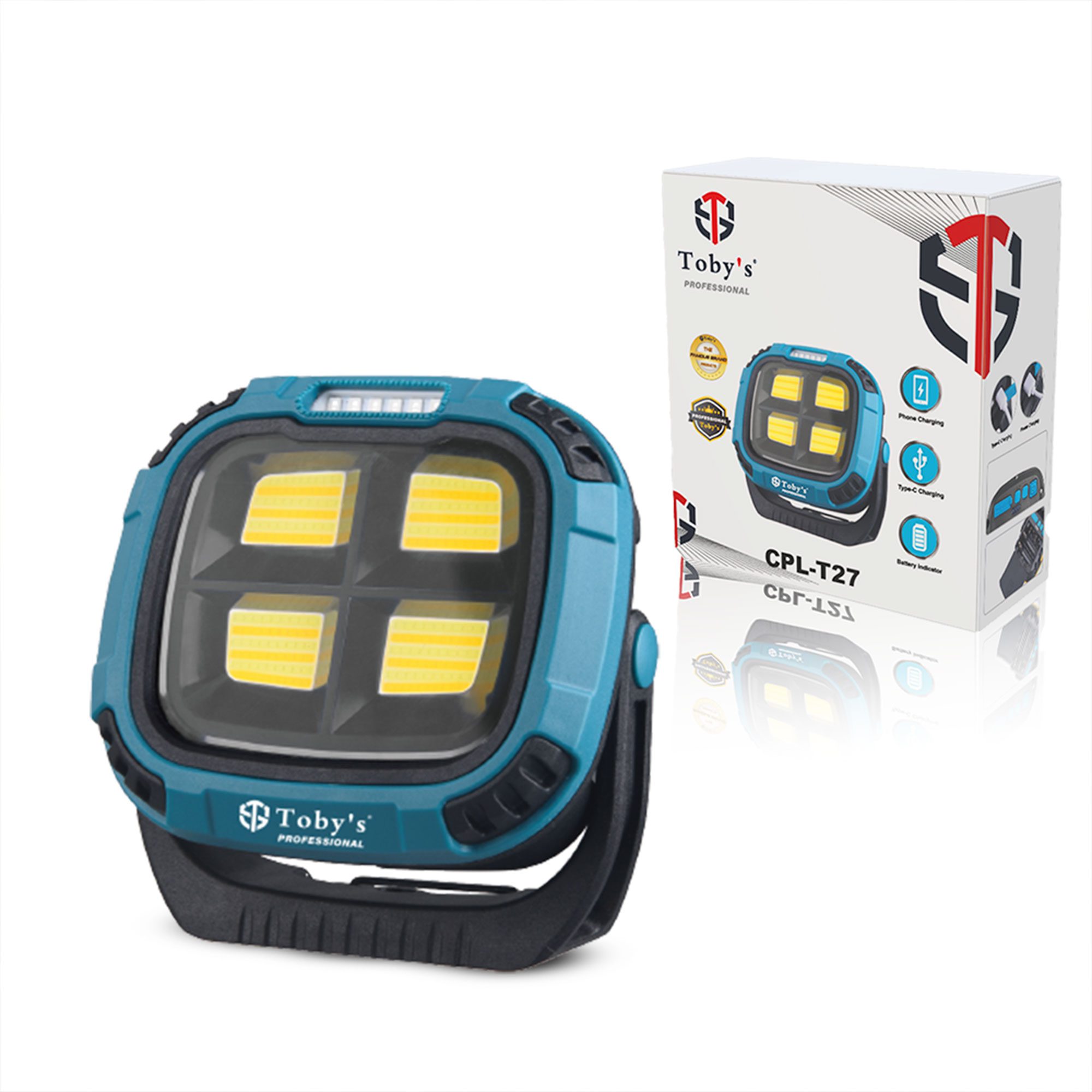 مصباح LED فائق السطوع محمول مع خاصية التعتيم الصورة 8