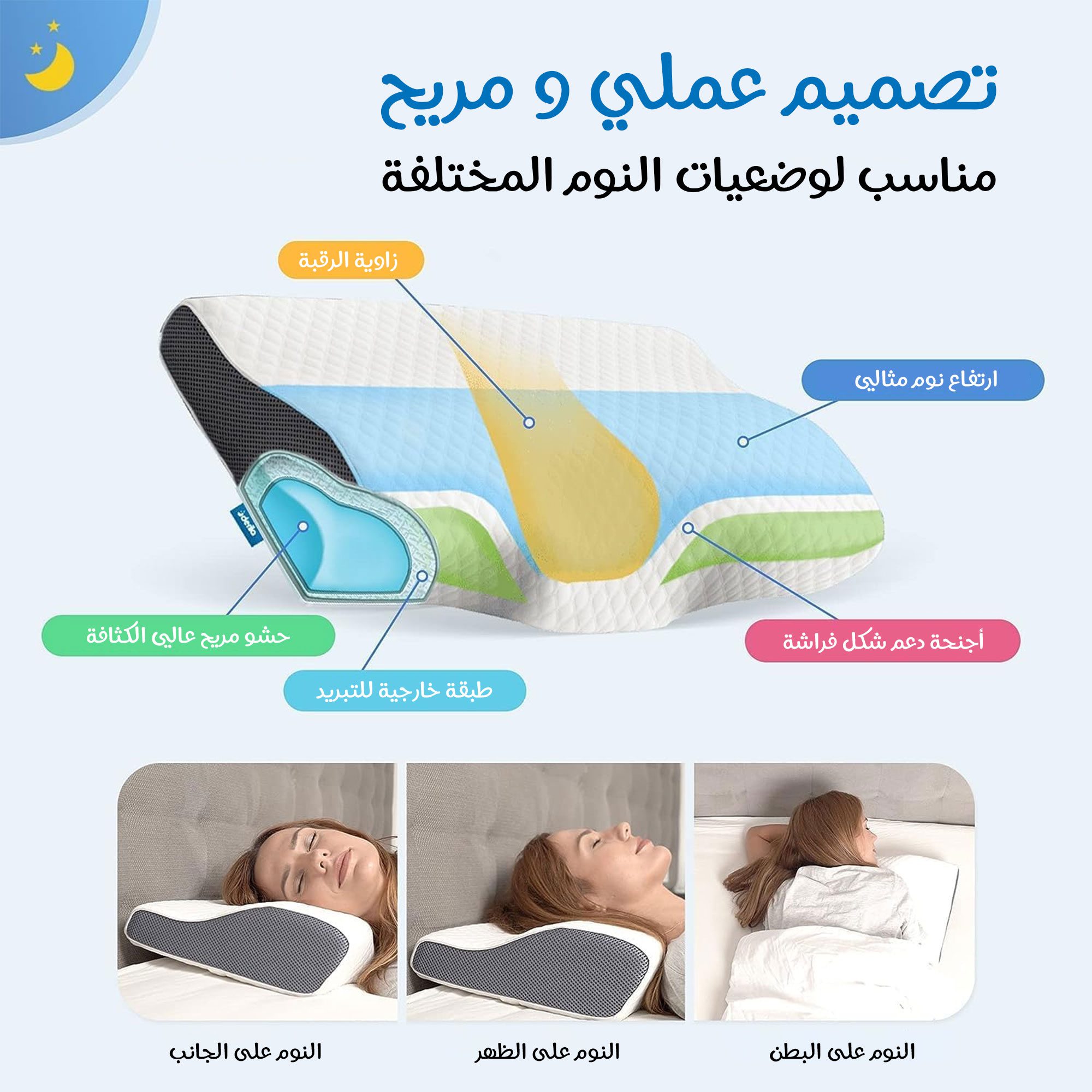 عرض كرسي و سرير الحديقة المريح بمسند قابل للطى + وساده رقبه طبية الصورة 4