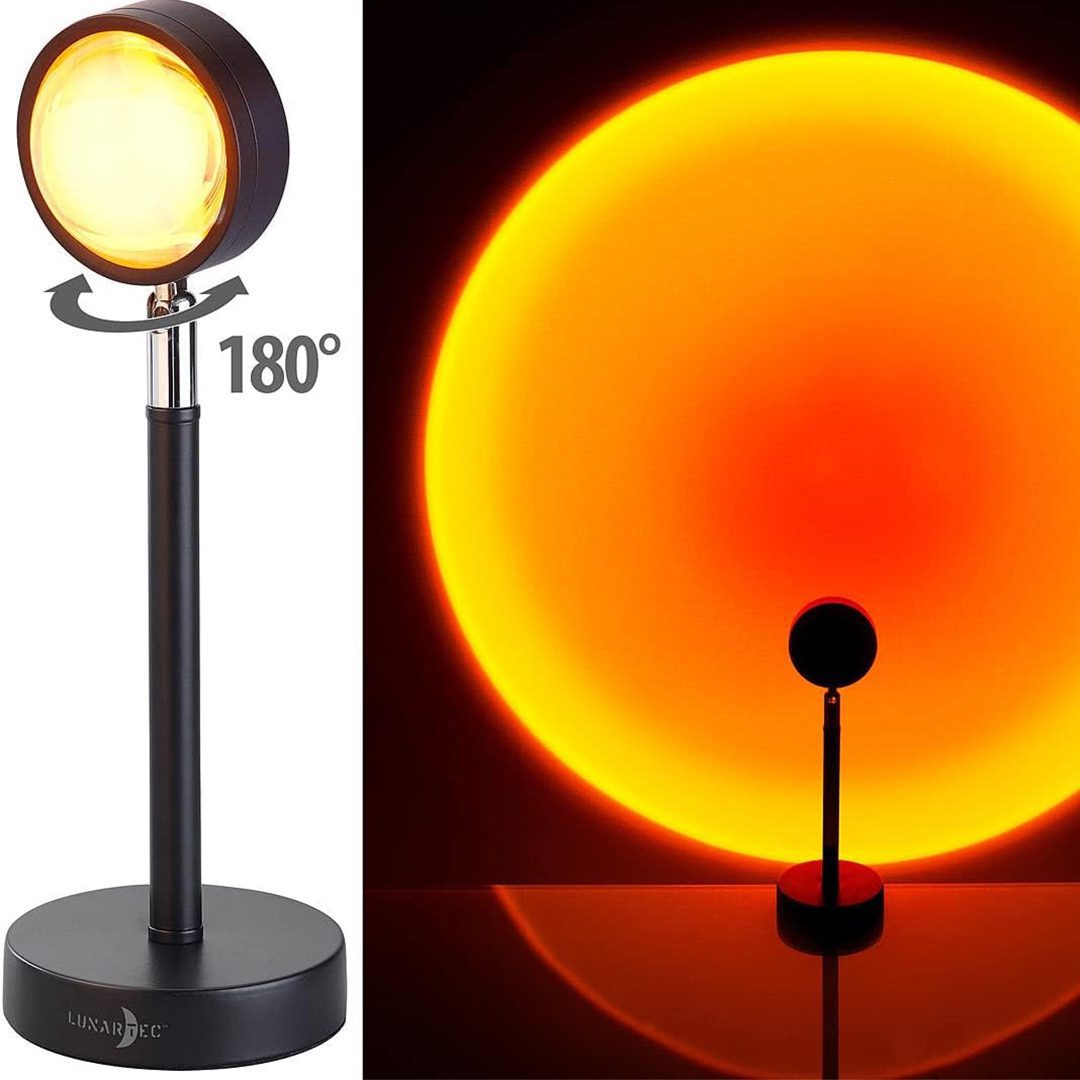 عرض مرطب جو السحابة الممطرة + مصباح غروب الشمس الصورة 4