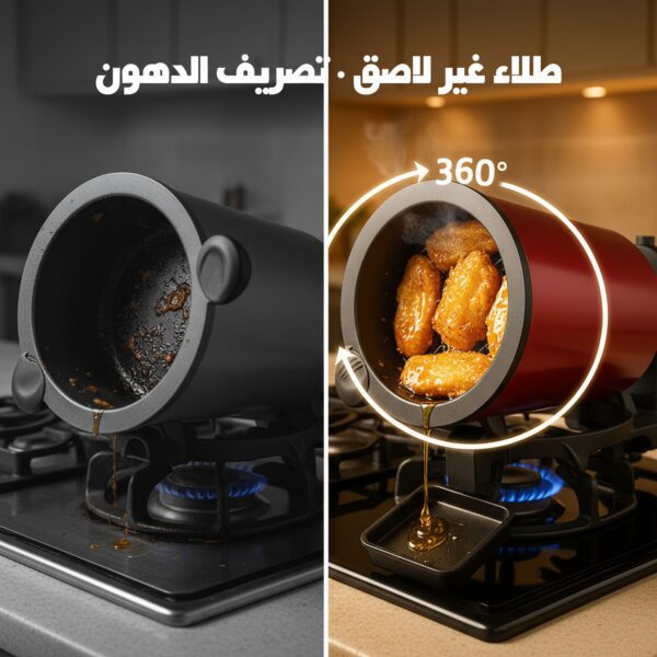 الة طهي و قدر المندى اوتوماتيكية متعددة الوظائف 6 دورات في الدقيقة