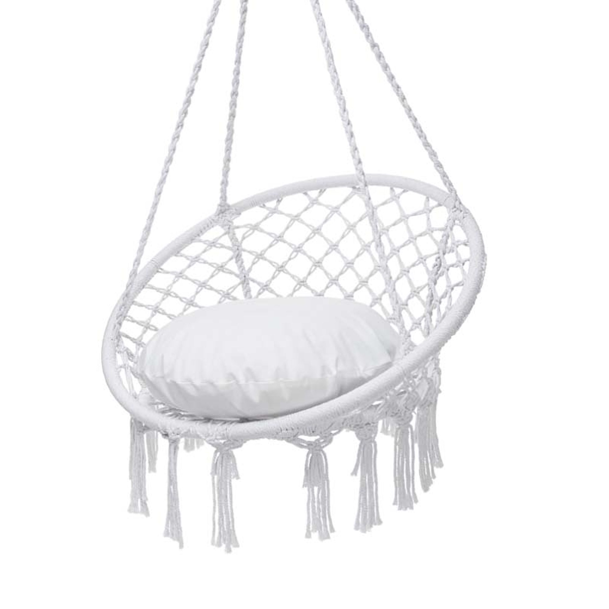 كرسي أرجوحة دائري معلق يتحمل اكثر من ١٢٠ كيلو الصورة 4