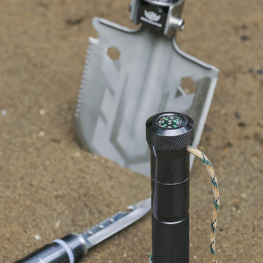 • مجرفة التخييم الفولاذية قابلة للتعديل الصورة 9