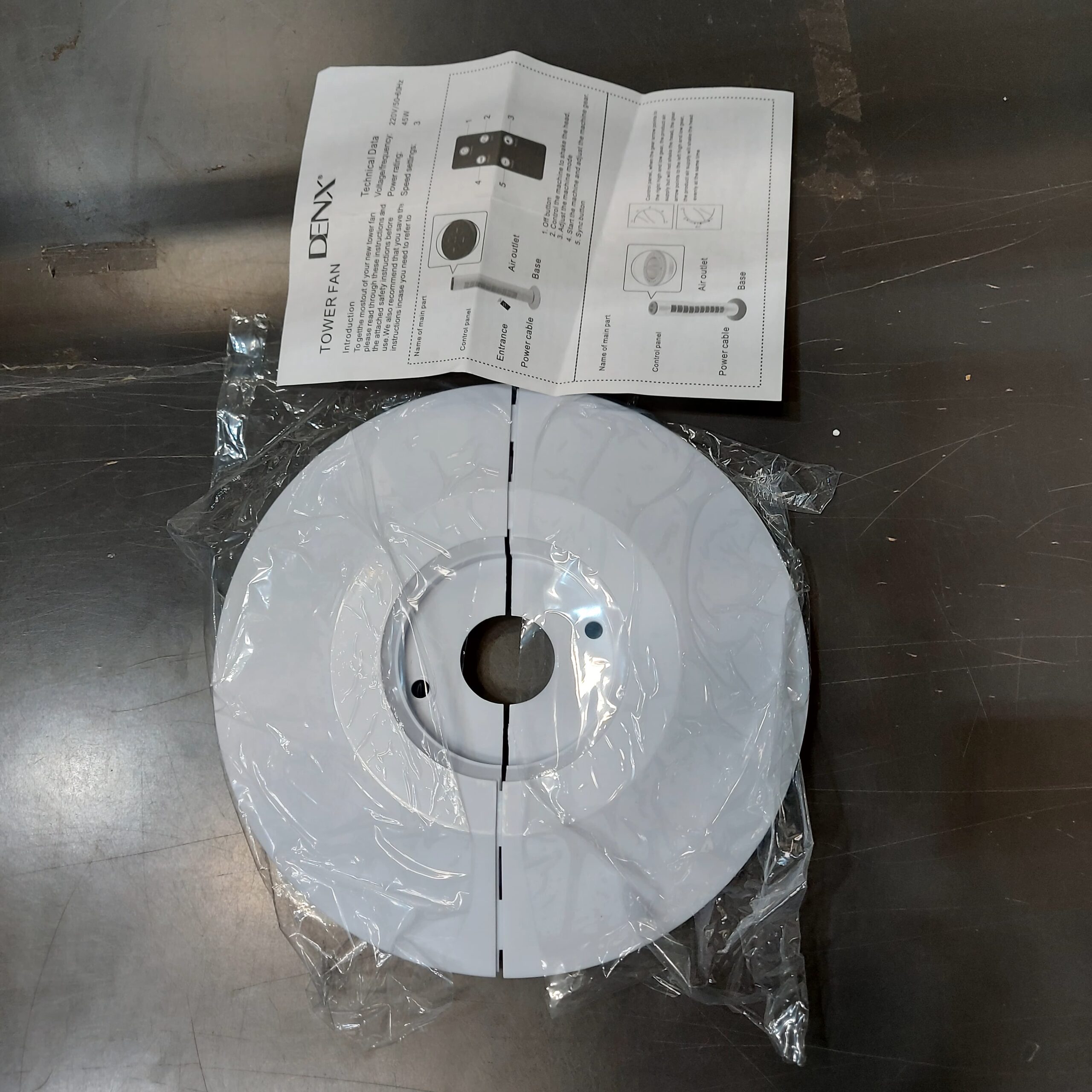 مروحة برج ومكيف هواء 3 سرعات دينكيس بضمان عامين الصورة 4