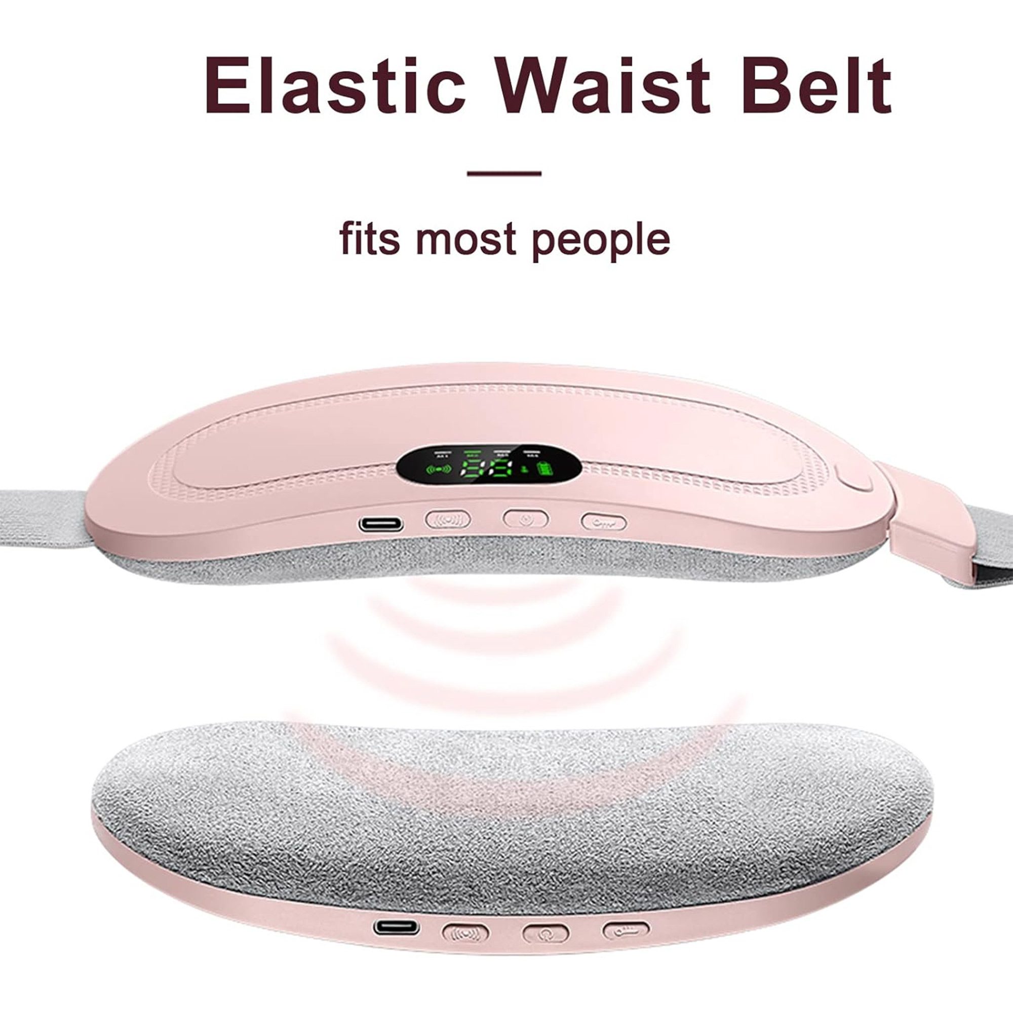 حزام تدفئة البطن الكهربائي المحمول الصورة 6