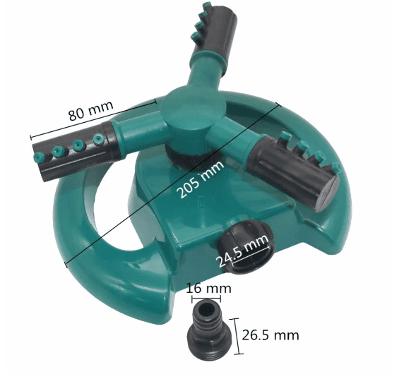 • رشاش مياه الحدائق المستدير الصورة 3
