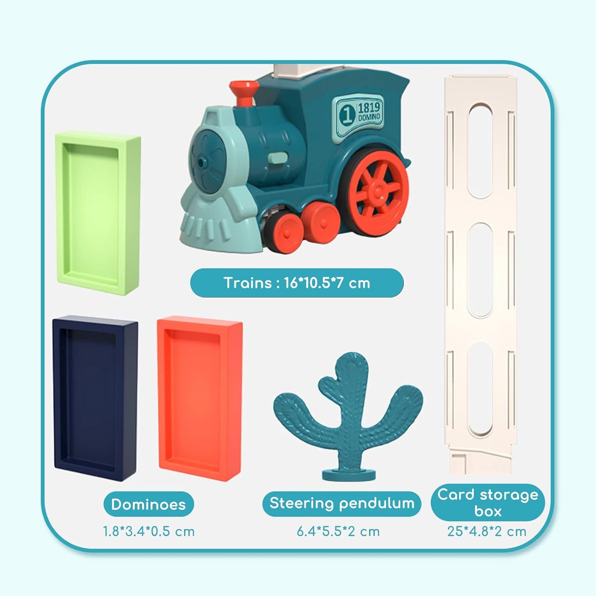 لعبة قطار دومينو الصورة 6