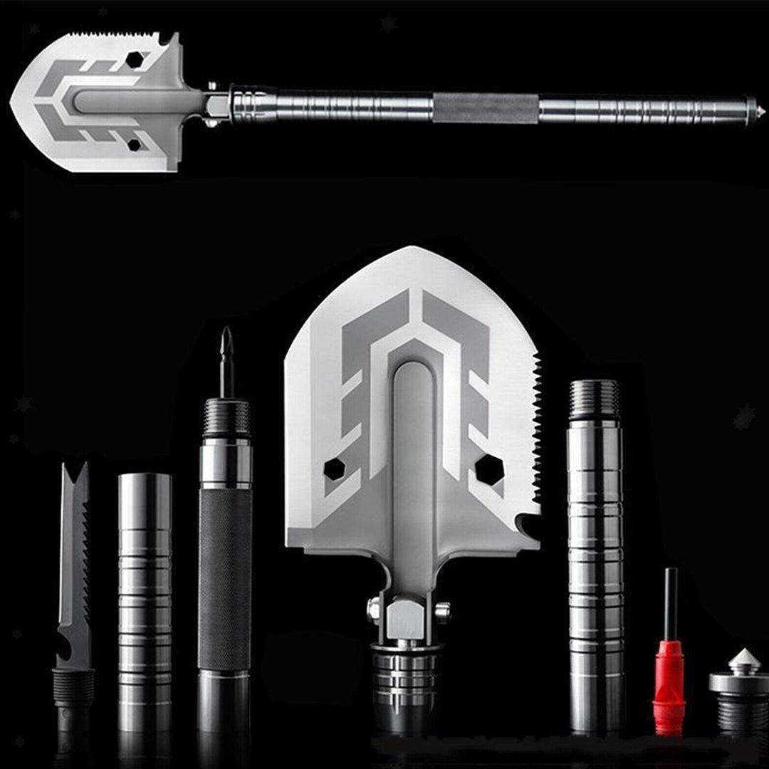 • مجرفة التخييم الفولاذية قابلة للتعديل الصورة 5