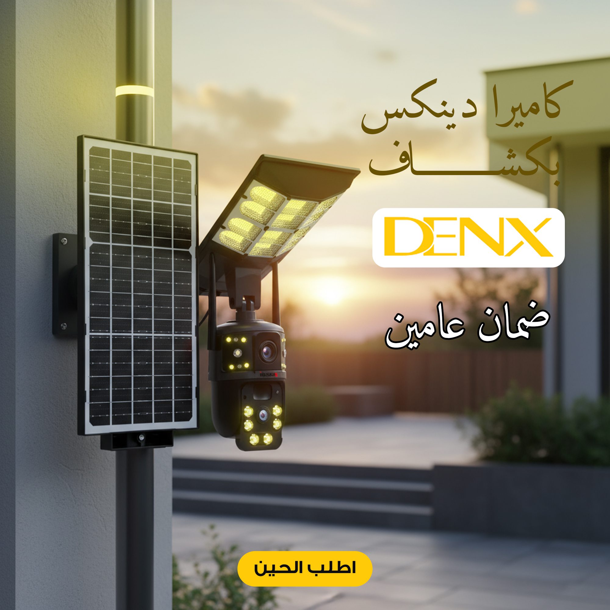 كاميرا دينكس بكشاف ضمان عاميين