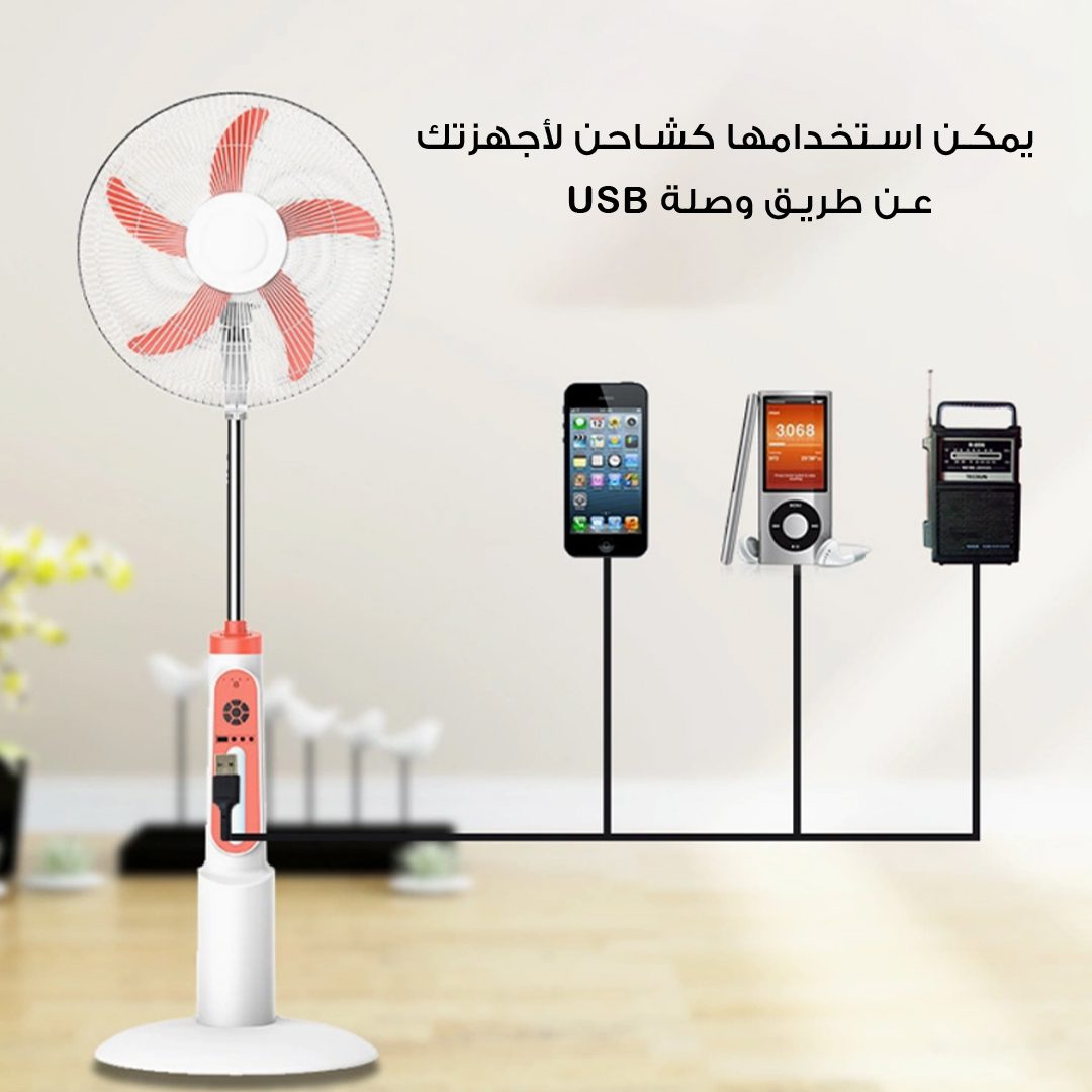 • مروحة تعمل بالطاقة الشمسية الصورة 3