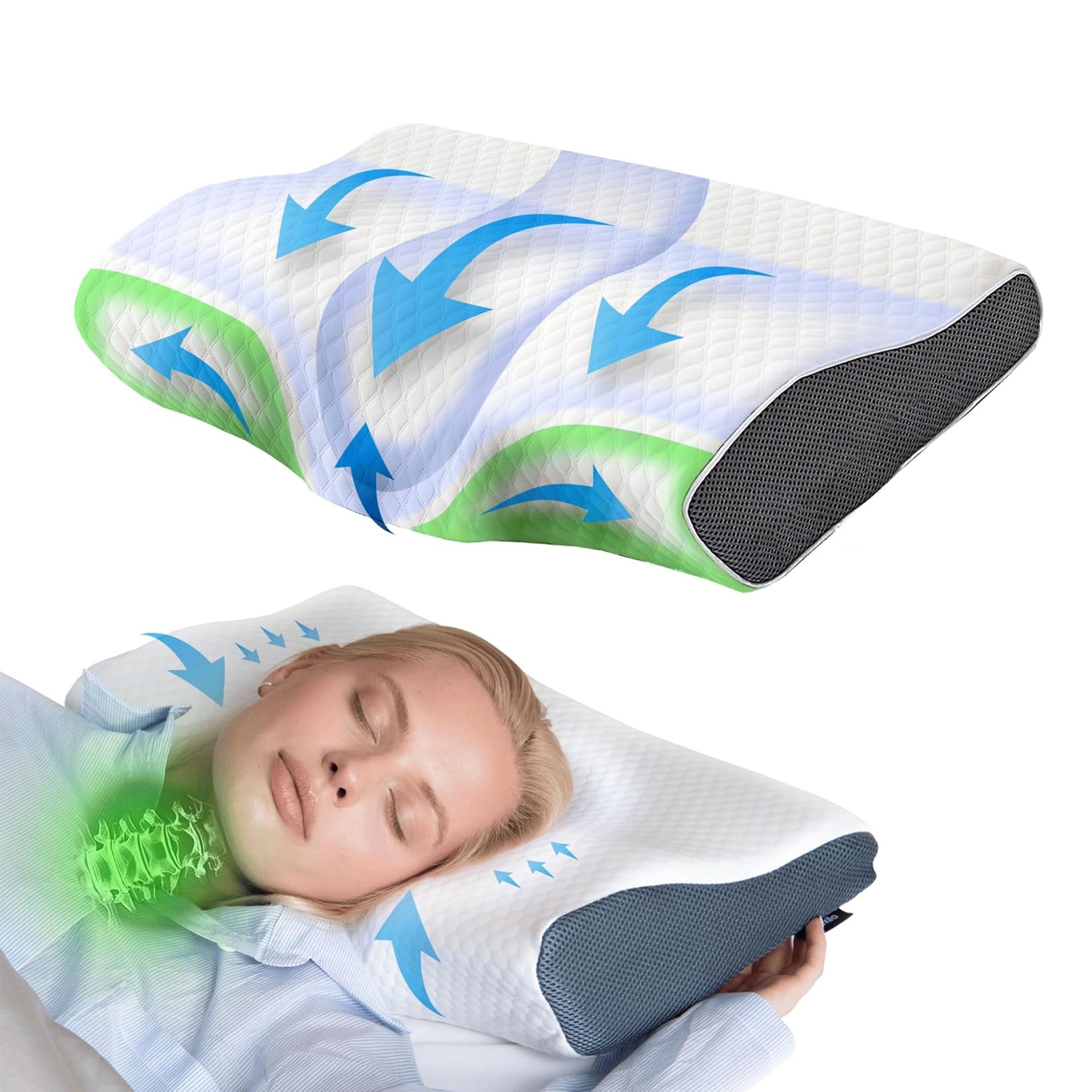 عرض كرسي و سرير الحديقة المريح بمسند قابل للطى + وساده رقبه طبية الصورة 6