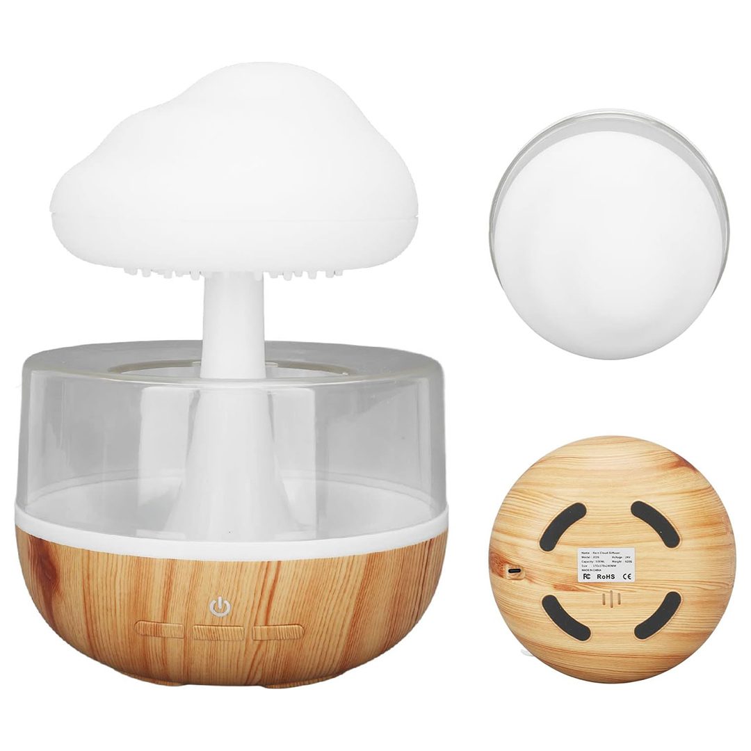 عرض مرطب جو السحابة الممطرة + مصباح غروب الشمس الصورة 5