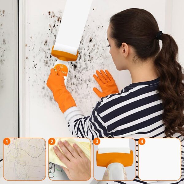 فرشاة طلاء دوارة لإصلاح الحوائط