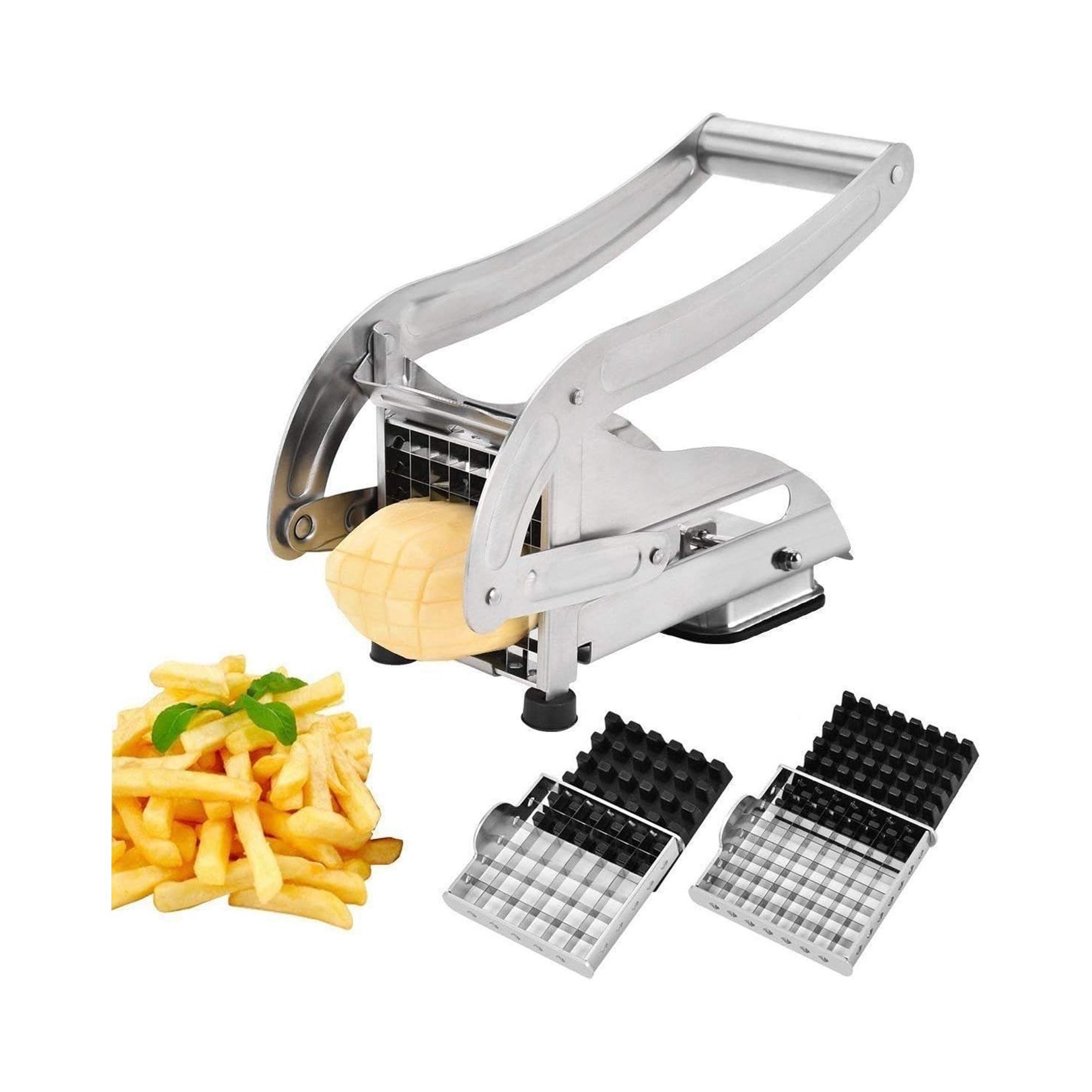 باكج أدوات الطبخ اليومية ( قطاعه بطاطس يدوية + مفرمة كهربائية صغيرة ) الصورة 4