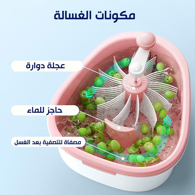 • عرض 2 غسالة الفواكهة و الخضروات