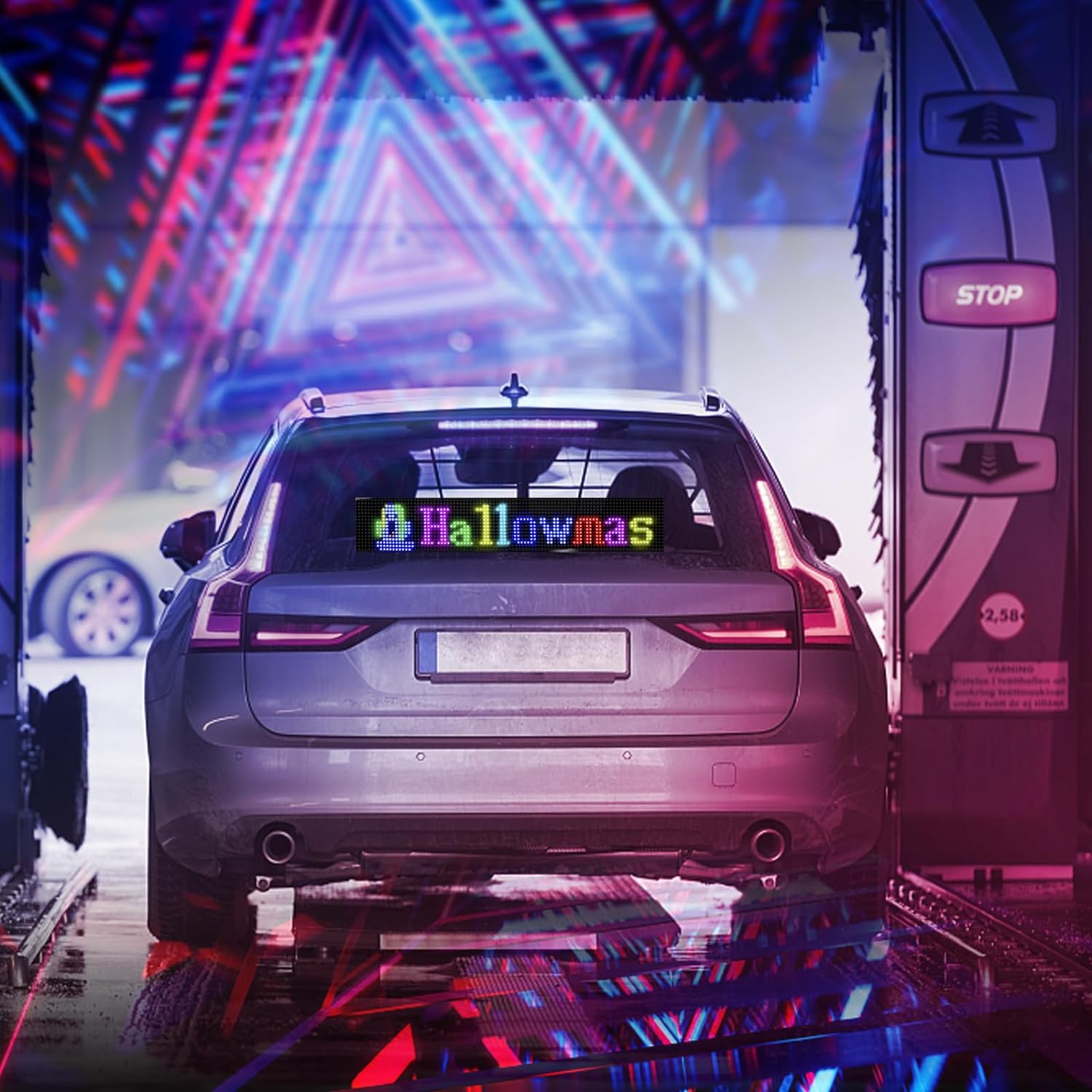 لوحة عرض LED ذكية للسيارة الصورة 3