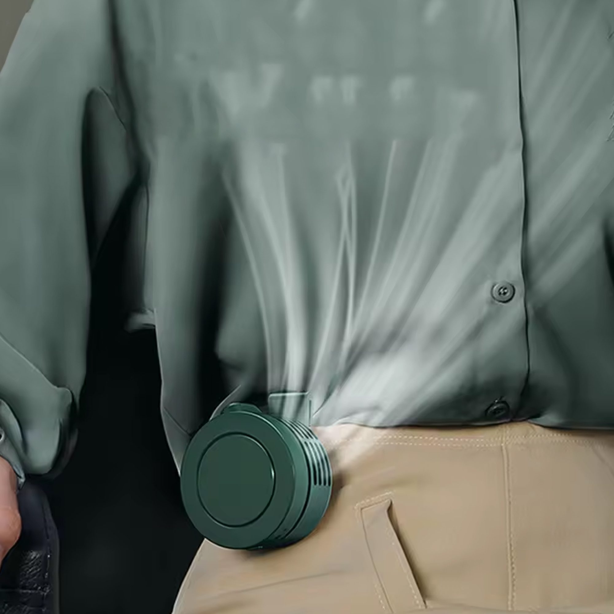 مروحة الملابس لتبريد الجسم الصورة 6